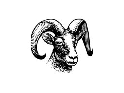 ram-woodcut